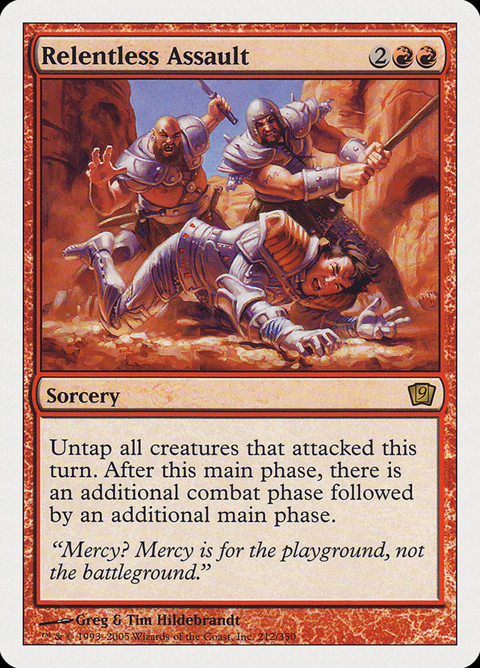 MTG Magic the Gathering Relentless Assault (212/359) Ninth Edition DMG |  eBay