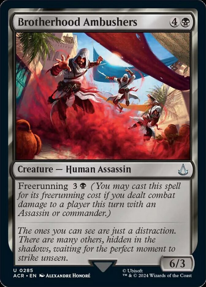 freerunning cards mtg Magic The Gathering - Universes Beyond - Assassin's Creed open) if (element.class MTG Magic the Gathering Brotherhood