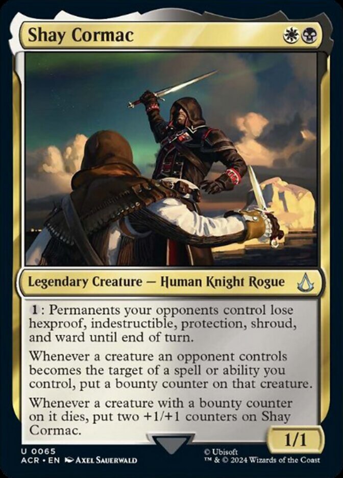 shay cormac mtg card 401 Games Canada - The Gathering Shay Cormac - Assassin's Creed