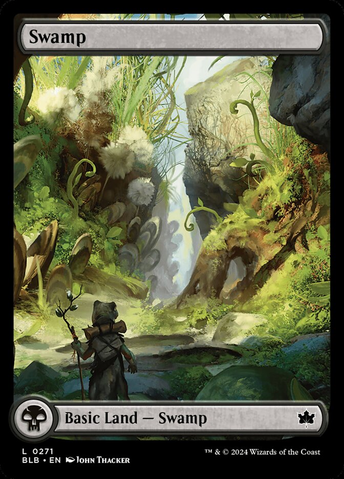 MTG Magic the Gathering Swamp (271/427) Bloomburrow LP | eBay