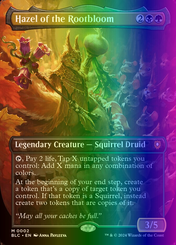 MTG Hazel of the Rootbloom (2/401) Bloomburrow Commander LP