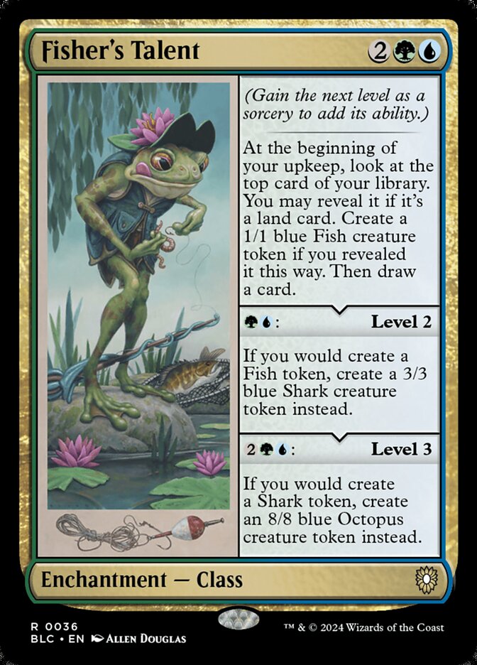 mtg bloomburrow talent cards Stormchaser's Talent [Bloomburrow] main image 1