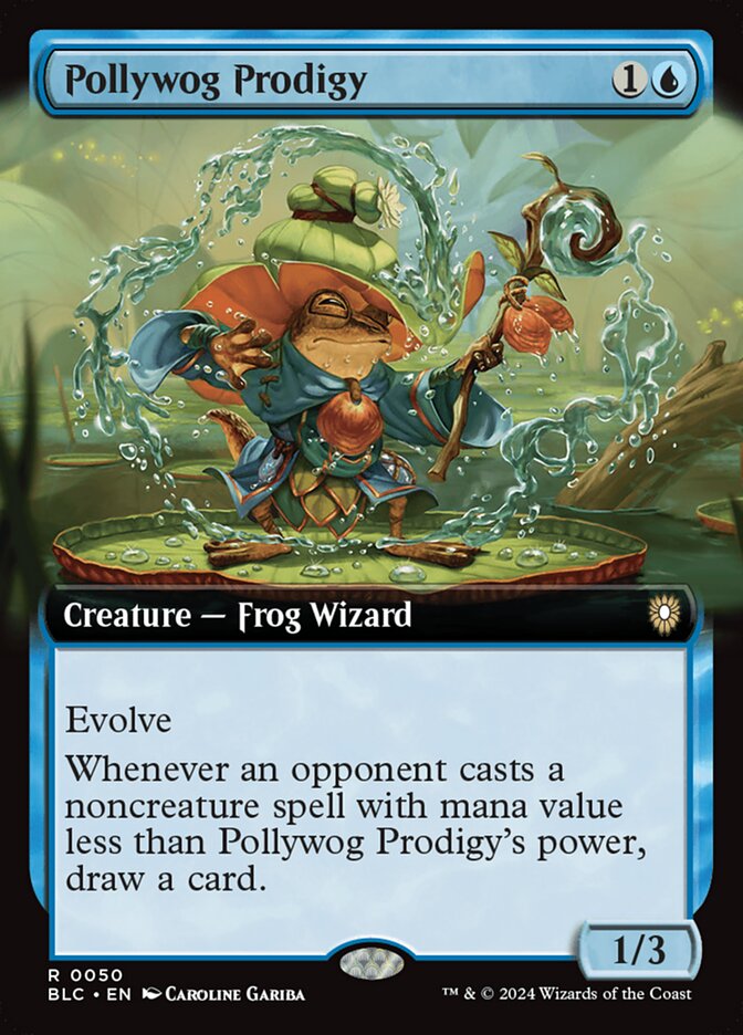 bloomburrow mtg card prices MTG Magic the Gathering Pollywog Prodigy (50/401) Bloomburrow Commander LP