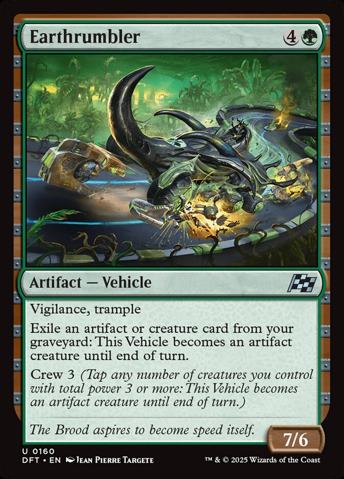 MTG Magic the Gathering Earthrumbler (160/568) Aetherdrift LP