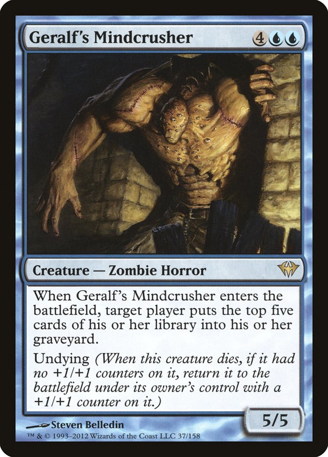 blue zombie cards mtg (005) // Zombie (015) Double-Sided Token [Innistrad: Midnight H (Whenever this creature becomes the target of a spell or ability an opponent controls Mono-Blue Zombies | EDHREC