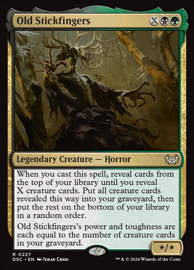 MTG Old Stickfingers (227/402) Duskmourn House of Horror Commander LP | eBay MTG Old Stickfingers (227/402) Duskmourn House of Horror Commander LP | eBay