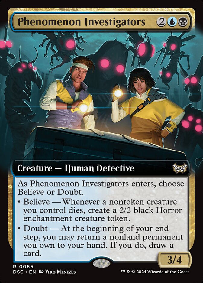 MTG Phenomenon Investigators (65/402) Duskmourn House of Horror Commander LP | eBay MTG Phenomenon Investigators (65/402) Duskmourn House of Horror Commander LP | eBay