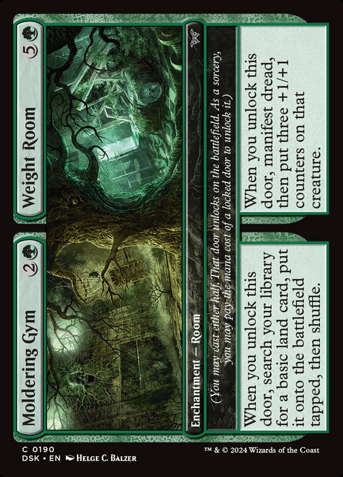 MTG Magic the Gathering Moldering Gym (190/469) Duskmourn House of Horror LP
