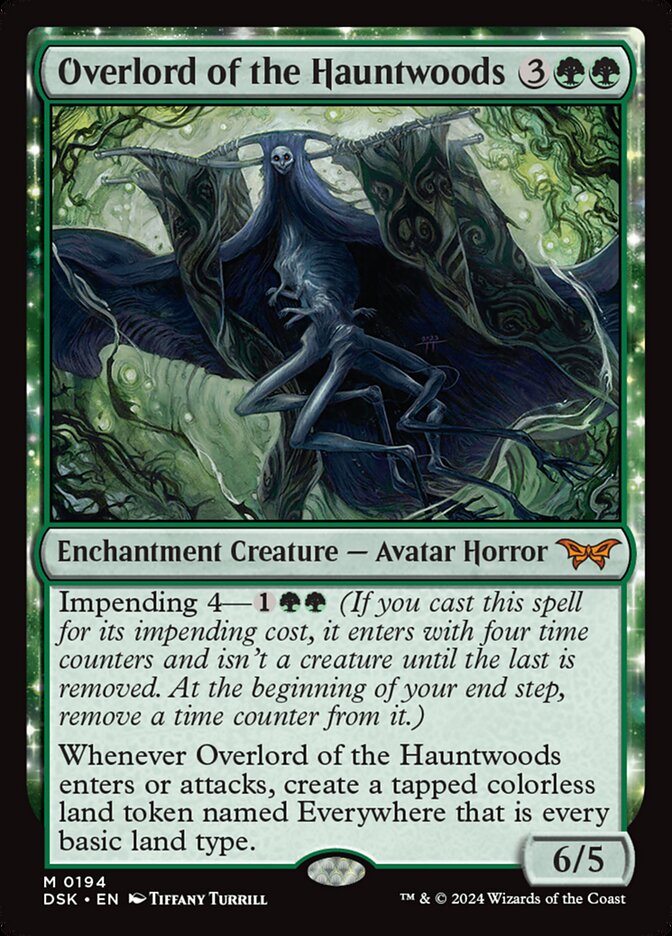 MTG Overlord of the Hauntwoods (194/469) Duskmourn House of Horror