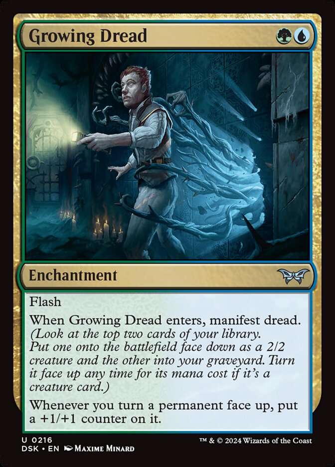 duskmourn mtg card prices Magic the Gathering Fear of Abduction (9/469) House of Horror NM Avatar creature card or a planeswalker card from your graveyard to your hand. Fear of Exposure | Duskmourn: