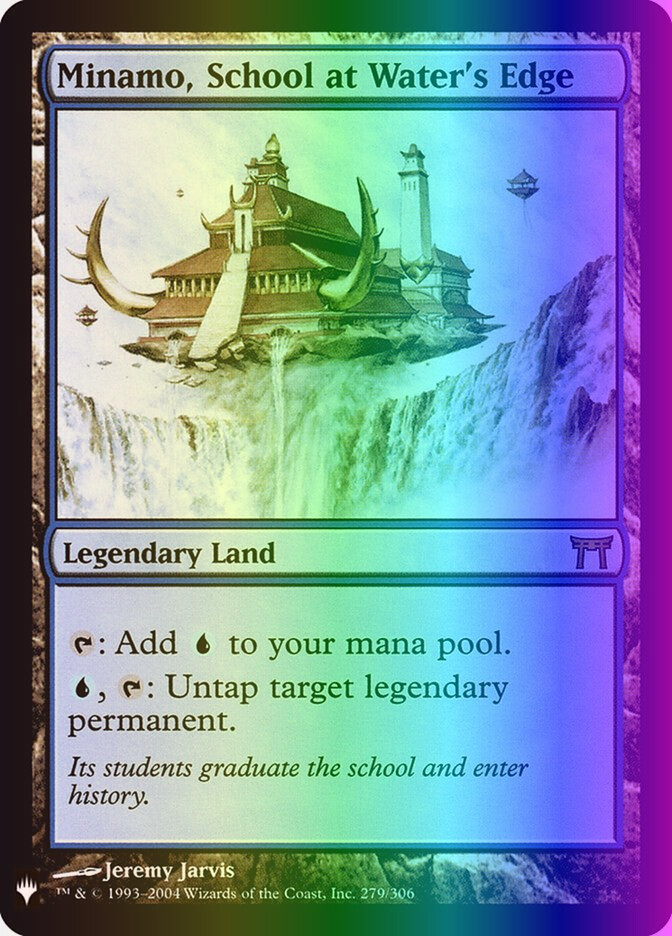MTG 水辺の学舎、水面院 foil お買得】 School Foil】《水辺の学舎、水面院/Minamo, at Edge