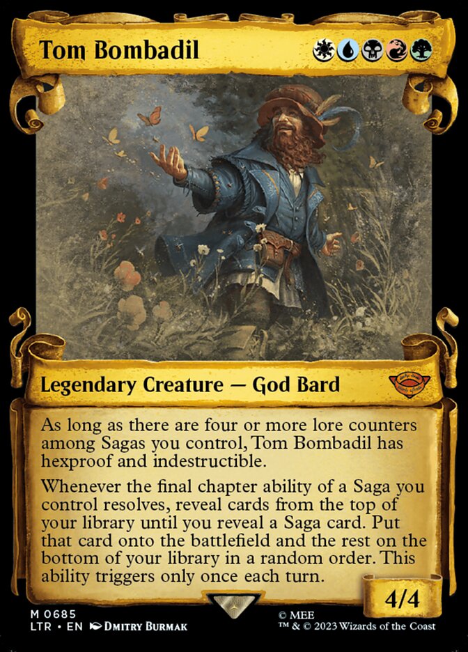 mtg tom bombadil card This ability triggers only once each turn. LTR] Tom Bombadil (LTR First