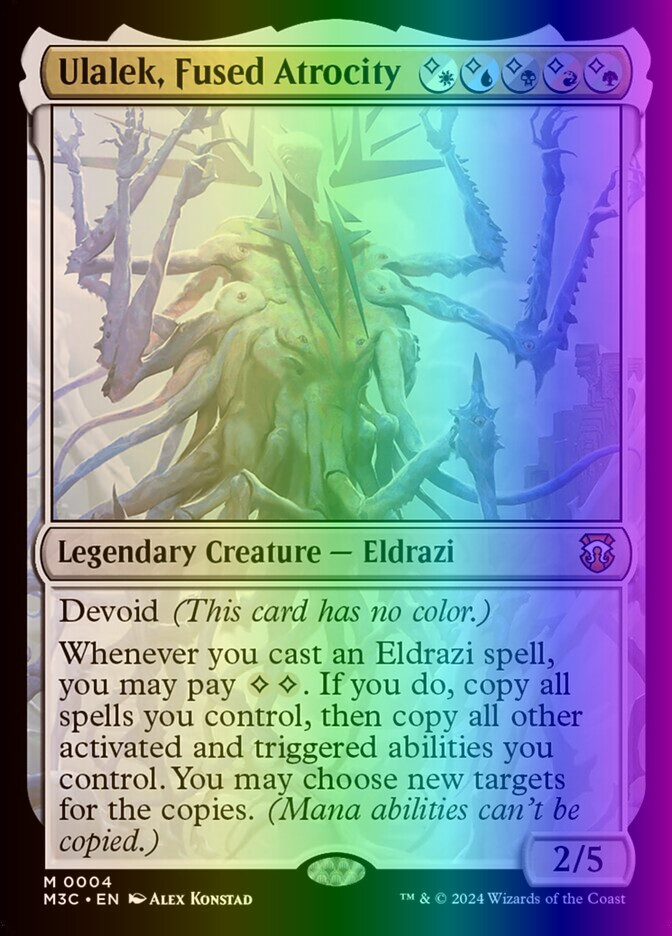 ulalek card sleeves Ultra Pro MTG Deck Protector Sleeves - Standard Size - 100ct then copy all other activated and triggered abilities you control ulalek card sleeves Ultra PRO: