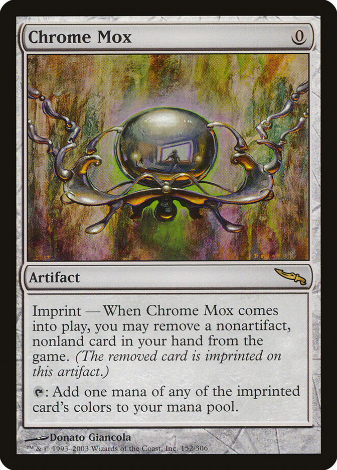 MTG Magic the Gathering Chrome Mox (152/306) Mirrodin MP | eBay