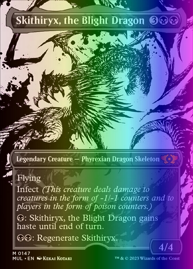 Skithiryx, the Blight Dragon (147/275) MUL LP FOIL- Halo | eBay