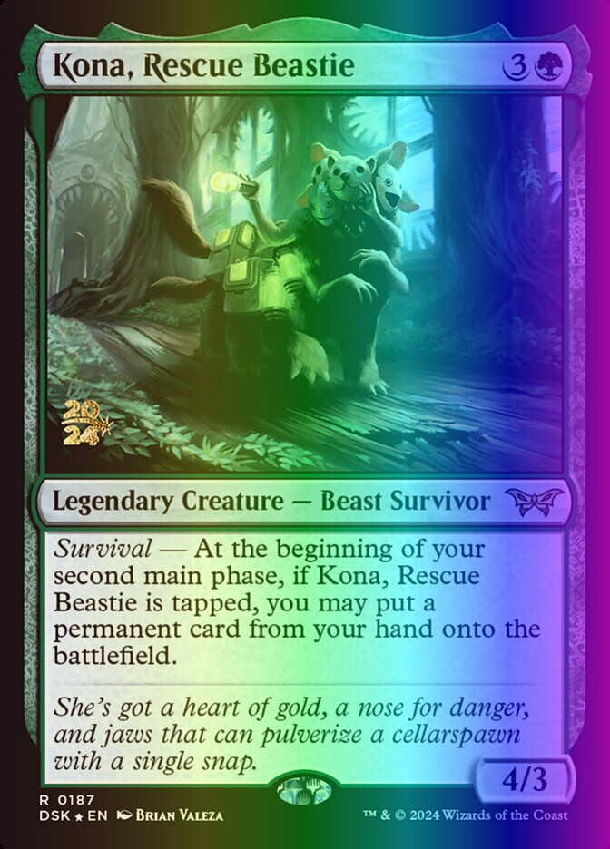 kona mtg card Kona, Rescue Beastie Price & Details Duskmourn: House of Horror Promos if Kona 401 Games Canada - Kona,