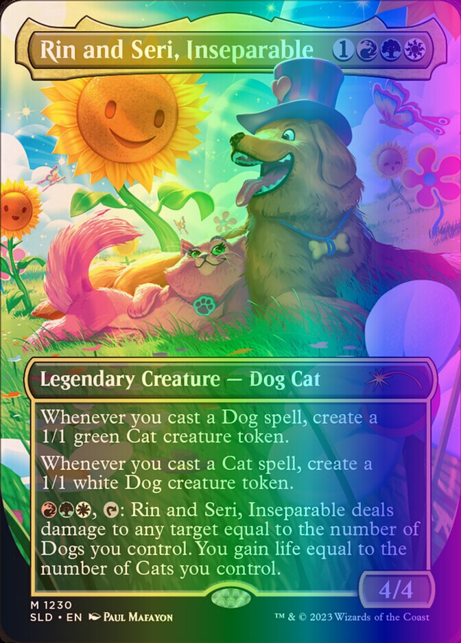 MTG Rin and Seri, Inseparable (1230/3004) Secret Lair Drop Series