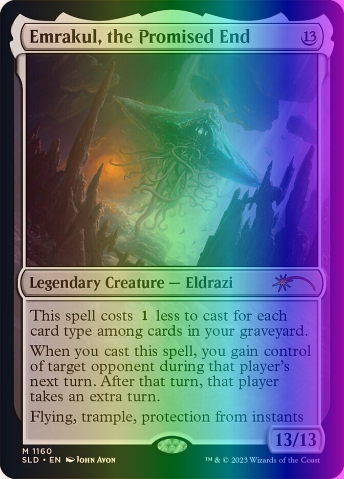MTG Emrakul, the Promised End (1160/3004) Secret Lair Drop Series