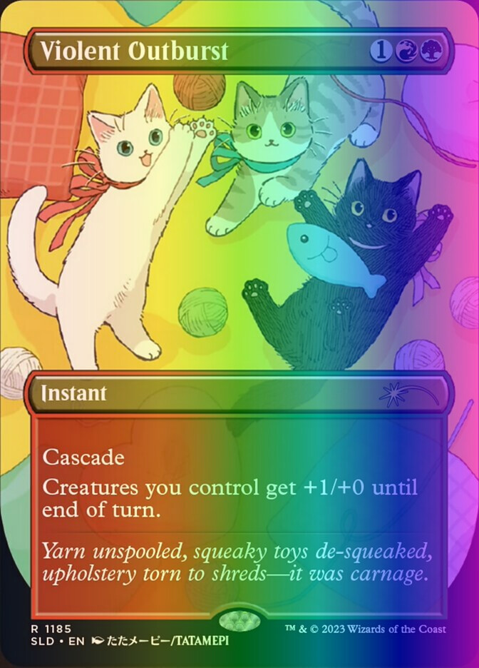 マジック：ザ・ギャザリング PSA10 MTG Secret Lair Violent Outburst Violent Outburst | Secret Lair Drop | Star City Games