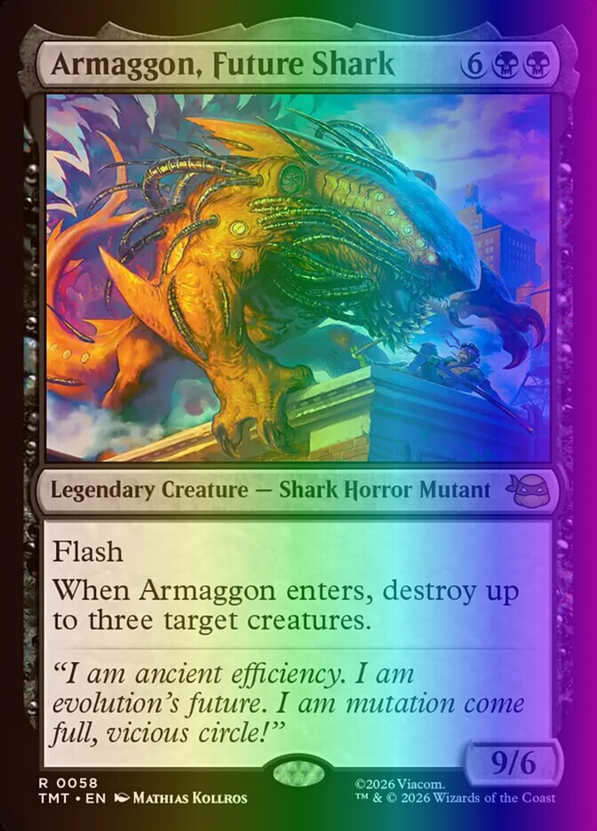 MTG Armaggon, Future Shark (58/343) Teenage Mutant Ninja Turtles