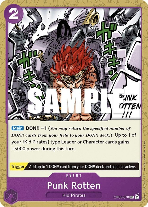 One Piece Punk Rotten (OP05-078/157) Awakening of the New
