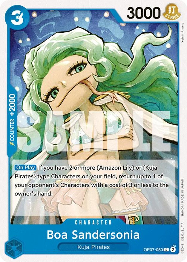 One Piece Boa Sandersonia (OP07-050/201) OP07 500 Years in the