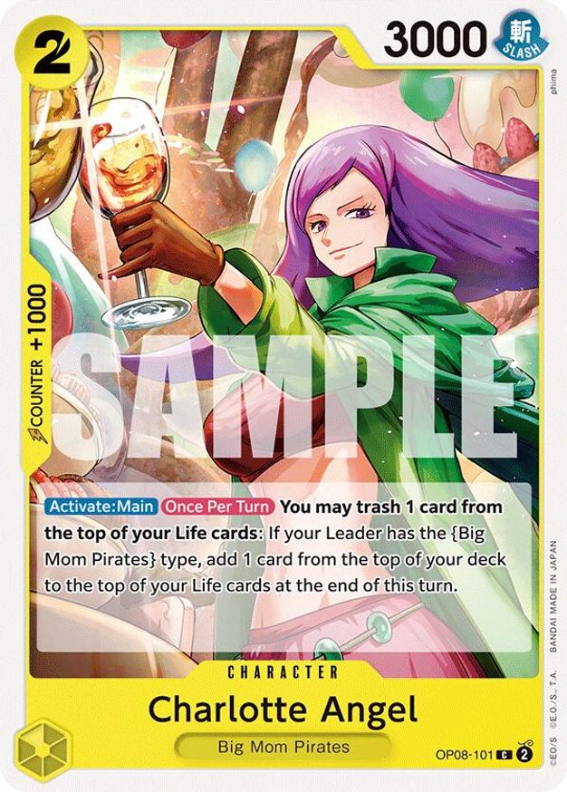 One Piece Charlotte Angel (OP08-101/170) OP08 Two Legends NM | eBay