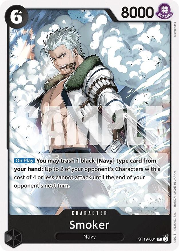 one piece tcg smoker deck list What do y'all think of this Smoker deck? : r/OnePieceTCG