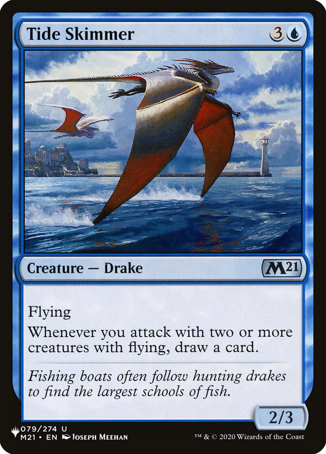 MTG Magic the Gathering Tide Skimmer (M21-79/2851) The List NM | eBay