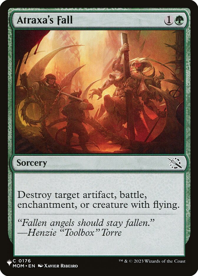 MTG Magic the Gathering Atraxa's Fall (MOM-176/2869) The List LP
