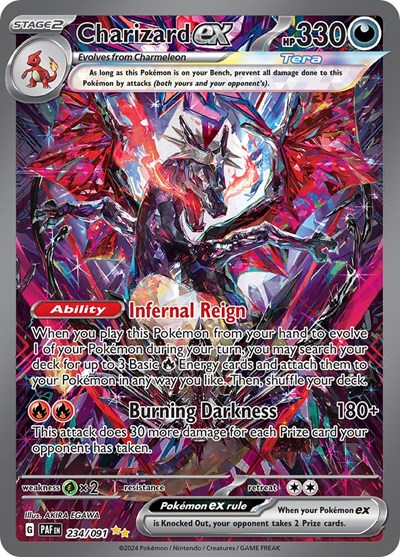 charizard ex pokemon cards Pokemon Charizard ex (234/260) Paldean Fates NM HOLO
